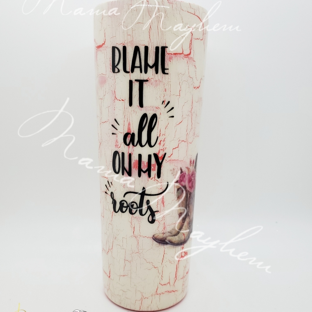 20 ounce skinny tumbler